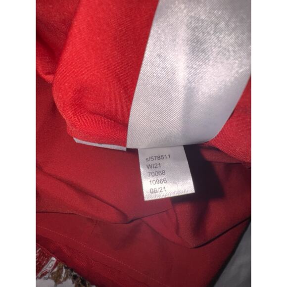 Ann Taylor Plaid Fringe Tweed Skirt Classic Red 578511 Sz 4 Top Of Knee NWOT - Picture 11 of 16